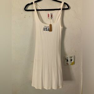 Team USA white skims Olympic dress